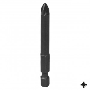 Вставка (бита) торцевая 1/4", Pozidriv, PZ2, 70 мм, для шуруповерта KING TONY 717002Z