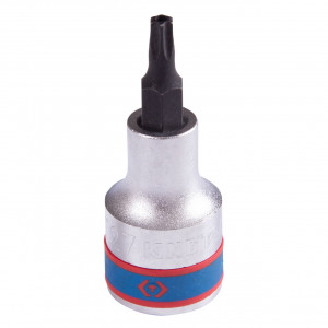 Насадка (бита) торцевая 1/2", Torx, T27, L = 60 мм, с отверстием KING TONY 402727