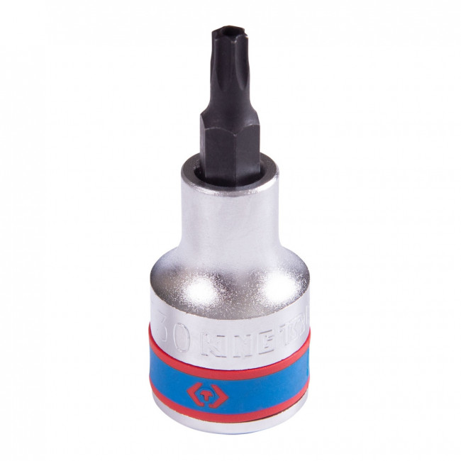 Насадка (бита) торцевая 1/2", Torx, T30, L = 60 мм, с отверстием KING TONY 402730 Насадка (бита) торцевая 1/2", Torx, T30, L = 60 мм, с отверстием KING TONY 402730