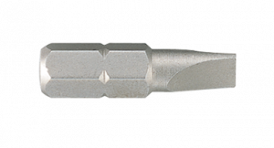 Насадка (бита) KING TONY 102506S1 slotted 1/4" L=25мм 6х1 мм