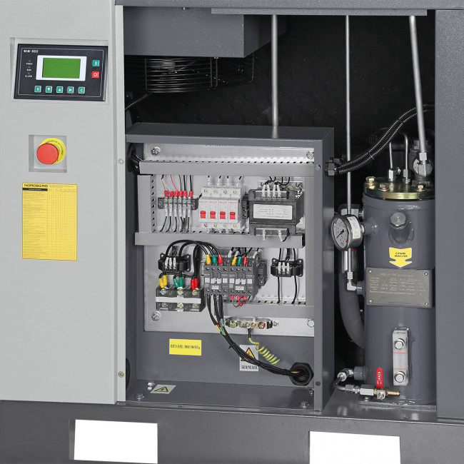 Компрессор винтовой, 7,5 кВт, 10 бар, 900 л/мин, без ресивера, серый NORDBERG NCC10-G