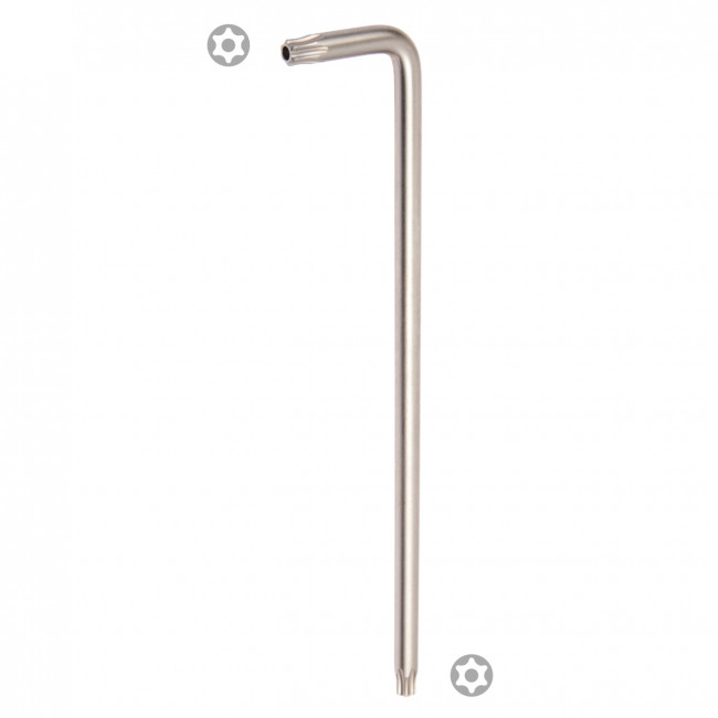 Ключ Г-образный Torx, Т15H, 20,0 х 103,0 мм, с отверстием KING TONY 112715R