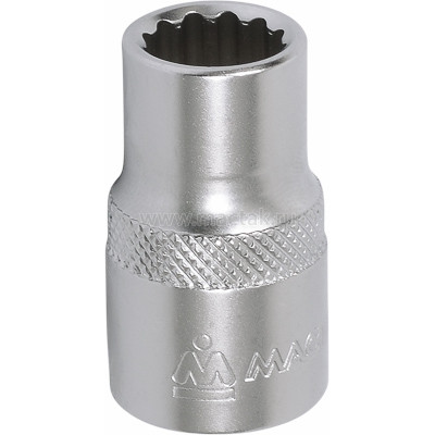 Торцевая головка MACTAK 000-42018 1/2" 12гр 18мм L=38мм Торцевая головка MACTAK 000-42018 1/2" 12гр 18мм L=38мм