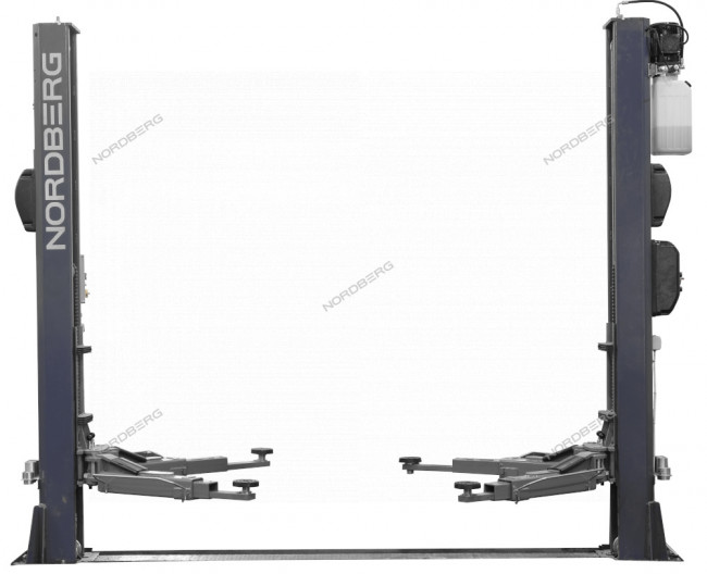 Подъемник двухстоечный 4,5 т, 380 В, серый NORDBERG N4125-4,5G