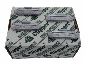 Грузики балансировочные для стальных дисков 40 г, 50 шт. CLIPPER 0240