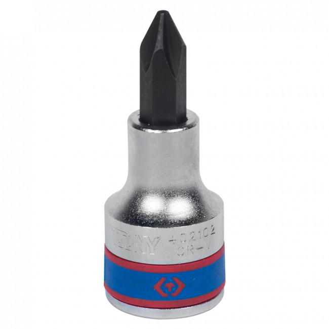 Насадка (бита) торцевая 1/2", Phillips, PH2, L = 60 мм KING TONY 402102