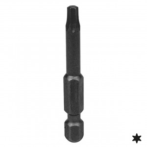 Вставка (бита) торцевая 1/4", Torx, Т15, 50 мм, для шуруповерта KING TONY 715015T