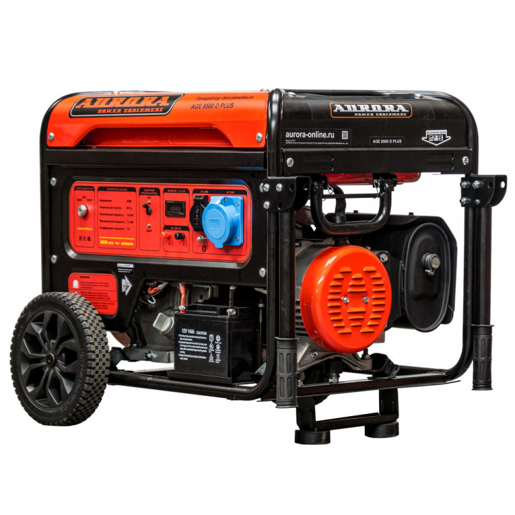 Бензогенератор Aurora AGE 8500 D PLUS