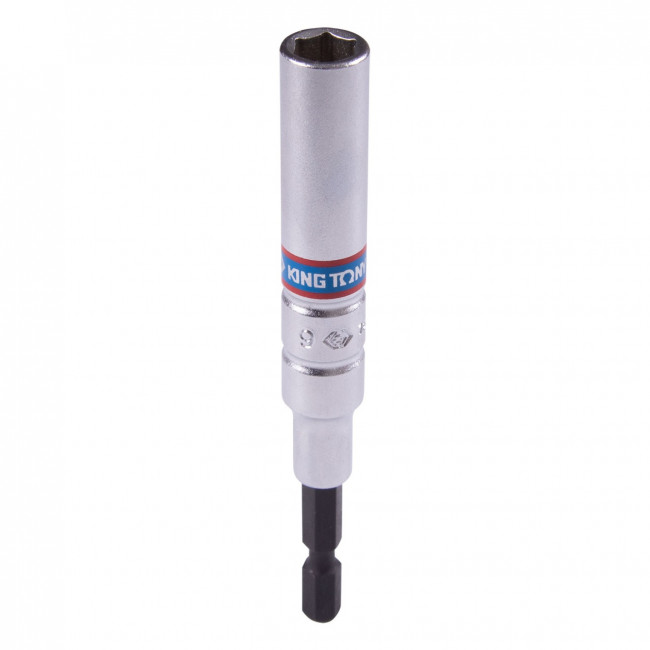 Головка для шуруповерта шестигранная 1/4", 9 мм, L = 110 мм KING TONY 76C1109M