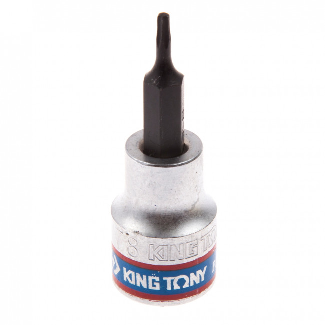 Насадка (бита) торцевая 3/8", Torx, T8, L = 50 мм KING TONY 302308 Насадка (бита) торцевая 3/8", Torx, T8, L = 50 мм KING TONY 302308