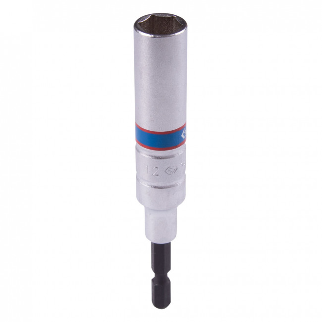 Головка для шуруповерта шестигранная 1/4", 12 мм, L = 110 мм KING TONY 76C1112M