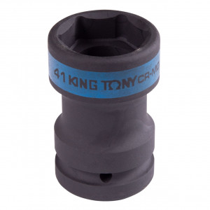 Головка торцевая ударная 1", Square 19 мм х Hex 41 мм, футорочная KING TONY 85451941M
