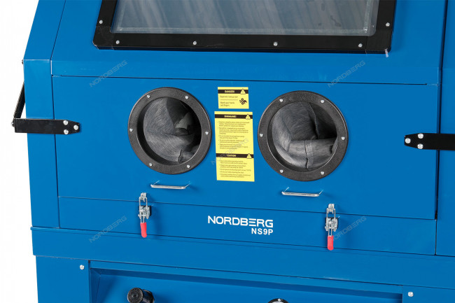 Камера пескоструйная с напорной системой подачи абразива NORDBERG NS9P