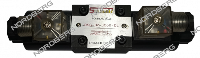 Соленоиды в сборе DSG-02-3C60-DL для 46TRK, 46TRK46, 46TRKE46 NORDBERG 01-00018617