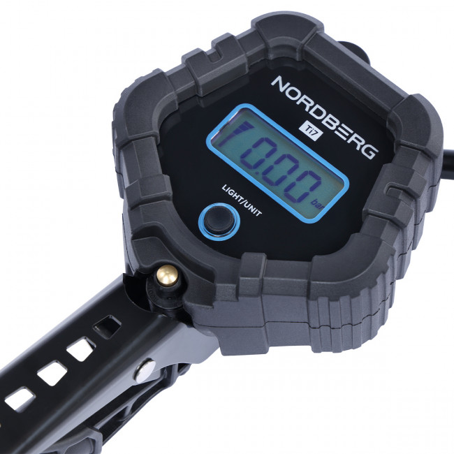 Пистолет профессиональный для подкачки колес, цифровой NORDBERG Ti7