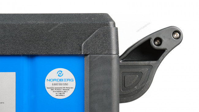 Тележка инструментальная, 6 выдвижных ящиков, с системой защиты от опрокидывания, синяя NORDBERG T6P(B)
