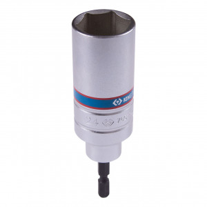 Головка для шуруповерта шестигранная 1/4", 24 мм, L = 110 мм KING TONY 76C1124M