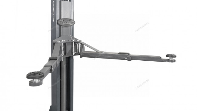 Подъемник двухстоечный 4 т, с электростопорами, 380 В, серый NORDBERG N4120BE-4G_3+2_380 Подъемник двухстоечный 4 т, с электростопорами, 380 В, серый NORDBERG N4120BE-4G_3+2_380