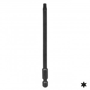 Вставка (бита) торцевая 1/4", Torx, Т10, 110 мм, для шуруповерта KING TONY 711110T