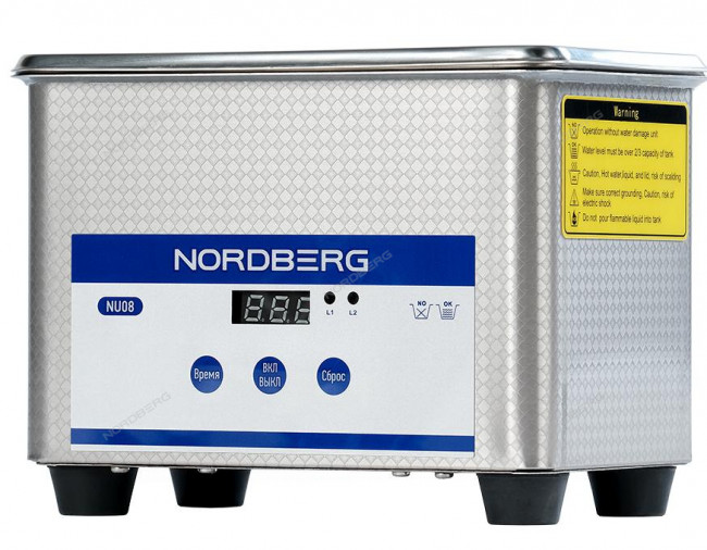 Ультразвуковая ванна без подогрева, 0,8 л NORDBERG NU08