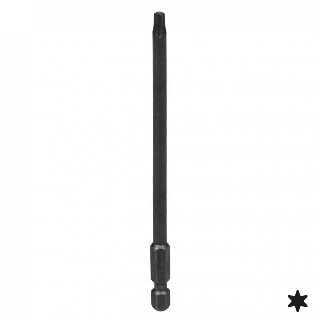 Вставка (бита) торцевая 1/4", Torx, Т15, 110 мм, для шуруповерта KING TONY 711115T Вставка (бита) торцевая 1/4", Torx, Т15, 110 мм, для шуруповерта KING TONY 711115T