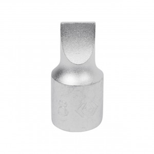 Насадка (бита) торцевая 1/4", Slotted, 8x1,2 мм, L = 25 мм KING TONY 201208X
