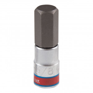 Насадка (бита) торцевая 1/4", Hex, 3/8", L = 37 мм KING TONY 203512S