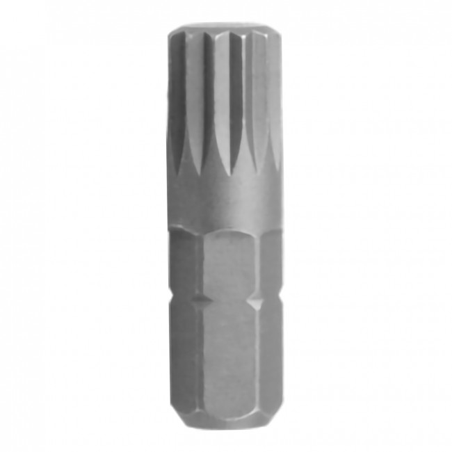 Вставка (бита) торцевая 1/4", Spline, М6, 25 мм KING TONY 102506M
