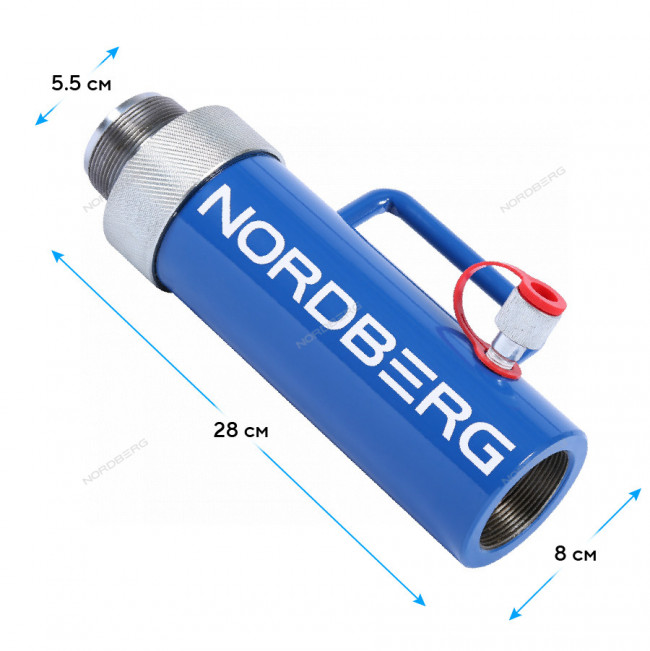 Цилиндр гидравлический для растяжки 20 т NORDBERG N38C20 Цилиндр гидравлический для растяжки 20 т NORDBERG N38C20