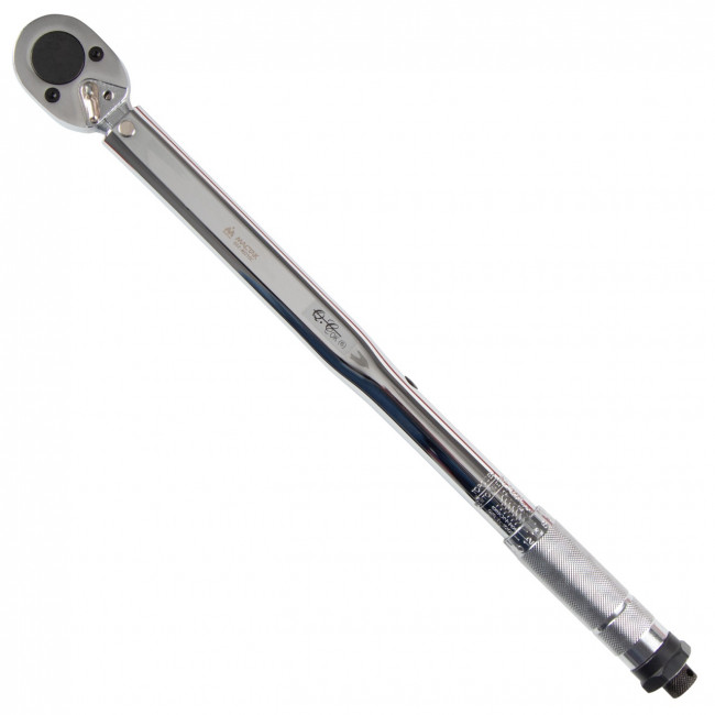 Ключ динамометрический 1/2", 28-210 Нм, в пластиковом кейсе МАСТАК 012-40210C