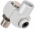 Переходник резьбовой M1/4" - F1/4" шарнирный 360 градусов