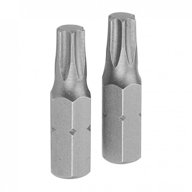 Набор вставок (бит) торцевых 1/4", Torx, T25, 25 мм, 2 предмета TOLSEN TT20224
