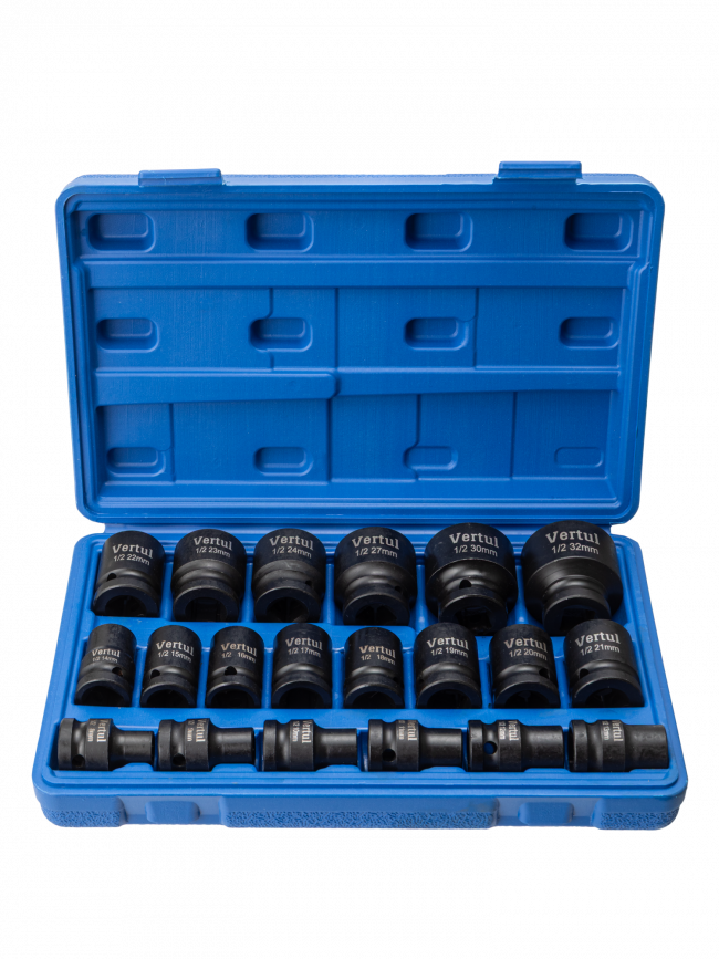 Набор ударных головок 1/2″ 20 пр. 8-32 мм VR83020