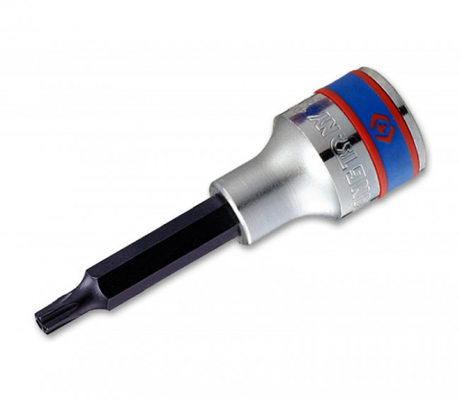 Насадка (бита) торцевая KING TONY 403725 TORX с отверстием T25H Насадка (бита) торцевая KING TONY 403725 TORX с отверстием T25H