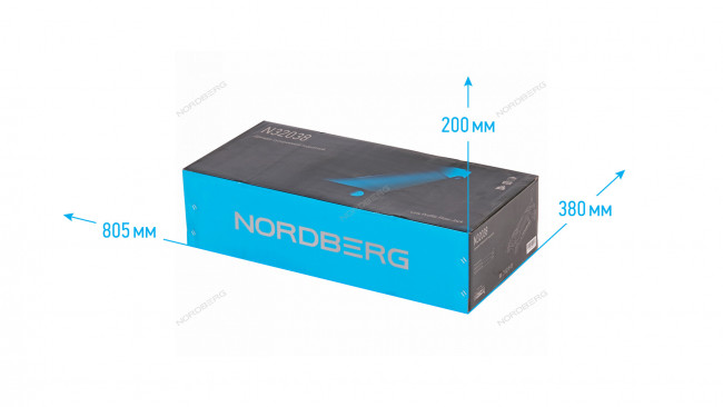 Домкрат подкатной 3 т, супернизкий подхват NORDBERG N32038