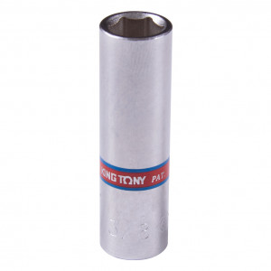 Головка торцевая глубокая шестигранная 1/4", 3/8", дюймовая KING TONY 223512S