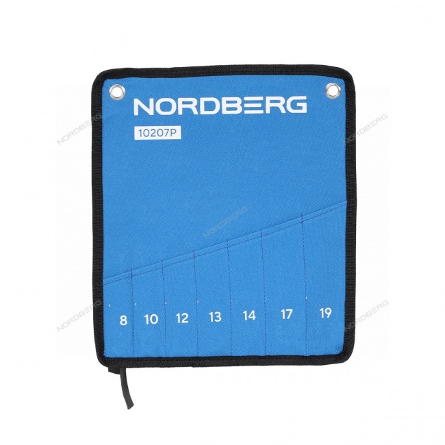 Набор ключей комбинированных 7 шт, планшет тетрон NORDBERG 10207P Набор ключей комбинированных 7 шт, планшет тетрон NORDBERG 10207P