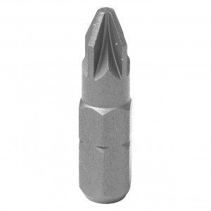 Вставка (бита) торцевая 1/4", Pozidriv, PZ2, 25 мм KING TONY 102502Z