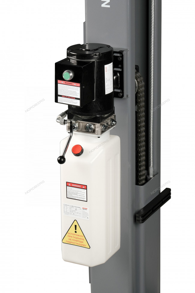 Подъемник 380V 2х стоечный 4,5т NORDBERG N4124AM-4,5G Подъемник 380V 2х стоечный 4,5т NORDBERG N4124AM-4,5G