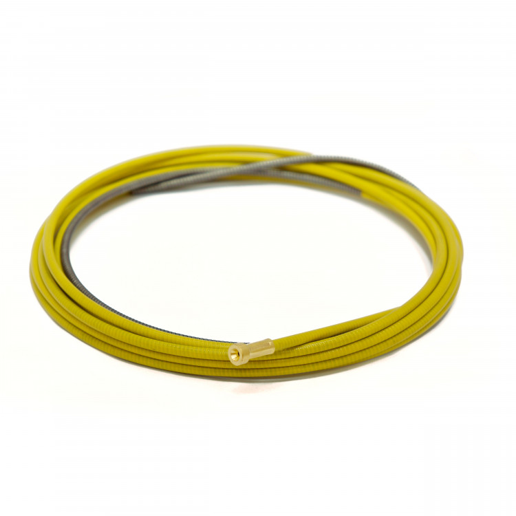 Изолированный стальной канал жёлтый Ø 1.2-1.6mm, 5m
