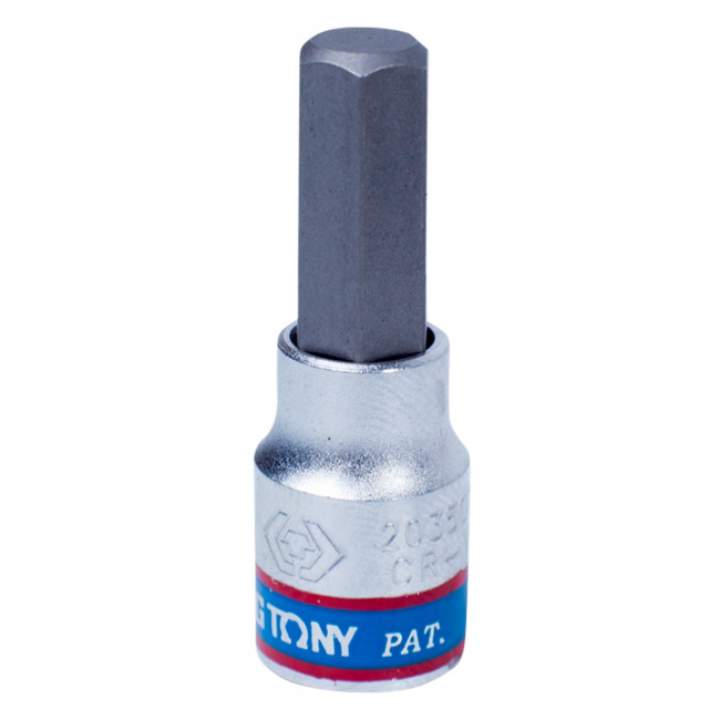 Насадка (бита) торцевая 1/4", Hex, 7 мм, L = 37 мм KING TONY 203507 Насадка (бита) торцевая 1/4", Hex, 7 мм, L = 37 мм KING TONY 203507