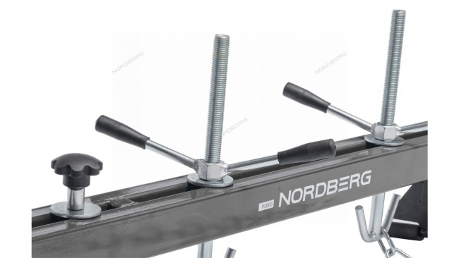 Стенд для вывешивания двигателей 500 кг, L=150 см, серый NORDBERG N3005(G)