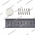 Комплект прокладок для клапана ZG1/2 NORDBERG 01-00001004