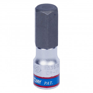 Насадка (бита) торцевая 1/4", Hex, 10 мм, L = 37 мм KING TONY 203510