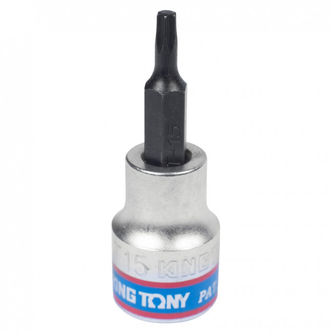 Насадка (бита) торцевая 3/8", Torx, T15, L = 50 мм KING TONY 302315 Насадка (бита) торцевая 3/8", Torx, T15, L = 50 мм KING TONY 302315