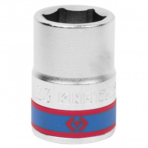 Головка торцевая стандартная шестигранная 3/4", 23 мм KING TONY 633523M