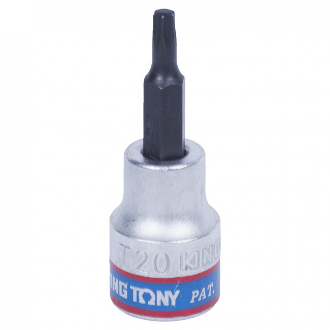 Насадка (бита) торцевая 3/8", Torx, T20, L = 50 мм KING TONY 302320 Насадка (бита) торцевая 3/8", Torx, T20, L = 50 мм KING TONY 302320