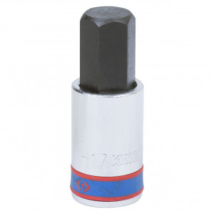 Насадка (бита) торцевая 1/2", Hex, 17 мм, L = 66 мм KING TONY 402517