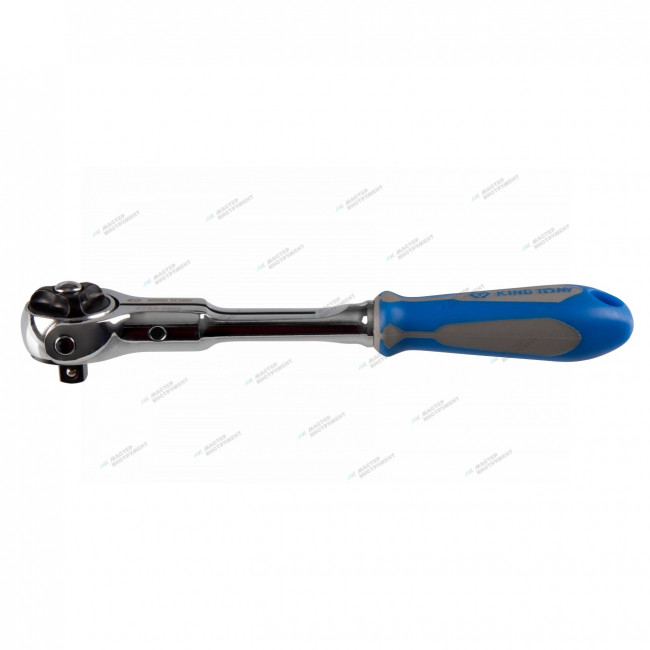 KINGTONY ТРЕЩОТКА 2752-06G с поворотной головой 72 зубца 1/4" 150мм