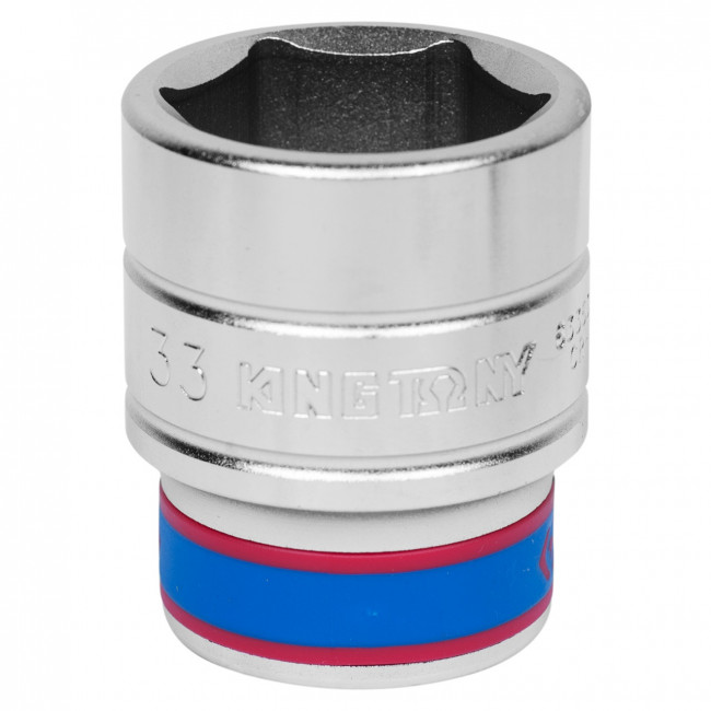 Головка торцевая стандартная шестигранная 3/4", 33 мм KING TONY 633533M Головка торцевая стандартная шестигранная 3/4", 33 мм KING TONY 633533M